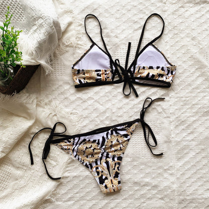 Maillot de bain une pièce/bikini à bretelles tendance